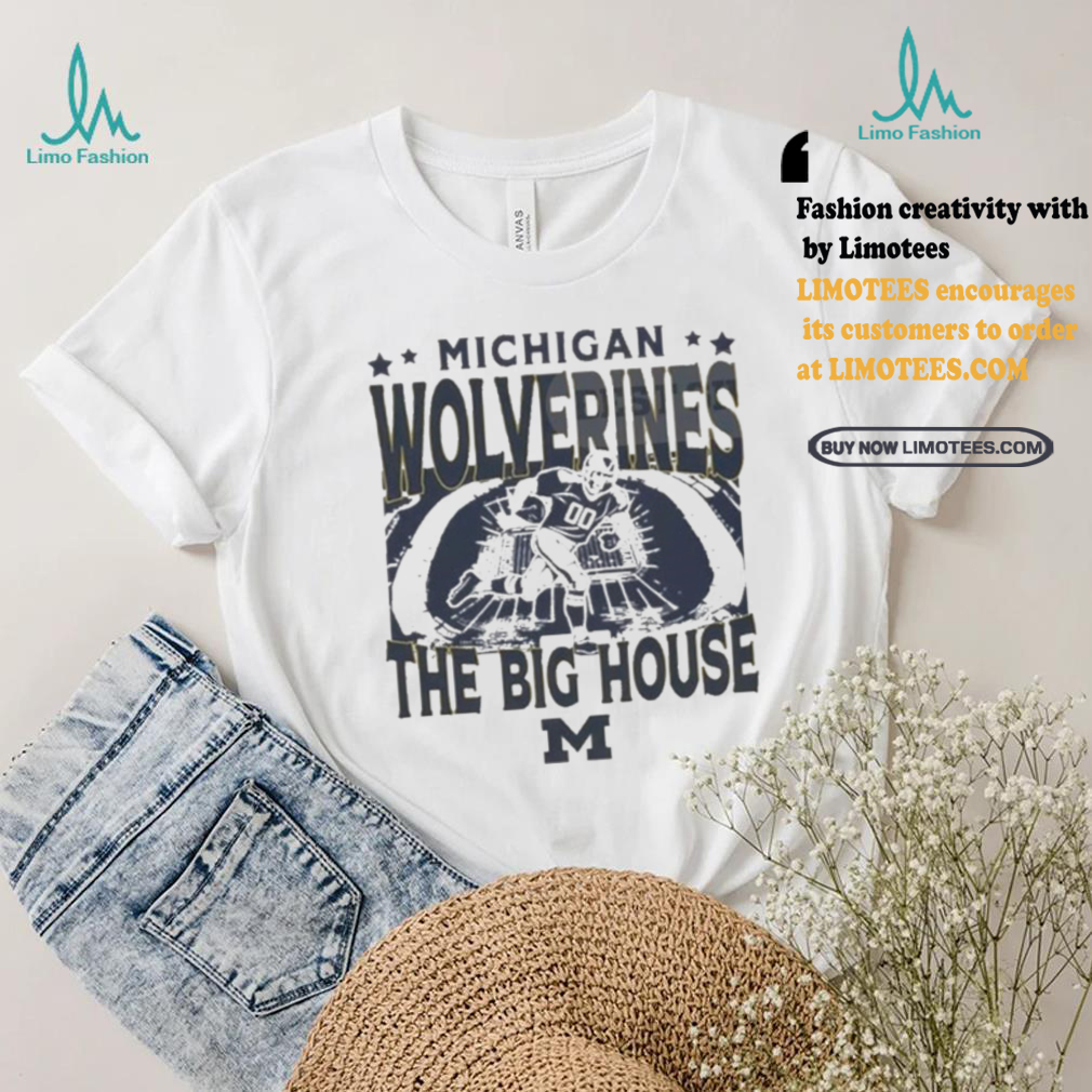 Official Michigan Wolverines The Big House Stadium Sporty Heritage 2024 Shirt Official Michigan Wolverines The Big House Stadium Sporty Heritage 2024 Shirt