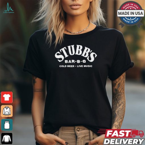 Official Miranda Lambert Wearing Stubb’s Bar B Q Cold Beer Live Music t shirt