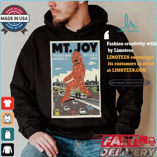 Official Mt. Joy The Salt Shed, Chicago, IL Oct 3 5, 2024 Poster Shirt