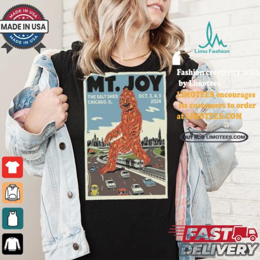 Official Mt. Joy The Salt Shed, Chicago, IL Oct 3 5, 2024 Poster Shirt