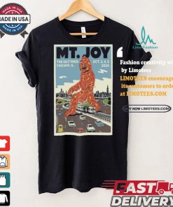 Official Mt. Joy The Salt Shed, Chicago, IL Oct 3 5, 2024 Poster Shirt