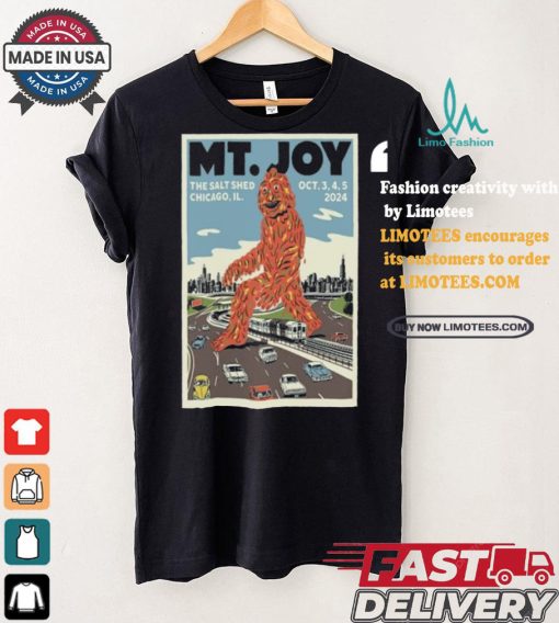 Official Mt. Joy The Salt Shed, Chicago, IL Oct 3 5, 2024 Poster Shirt