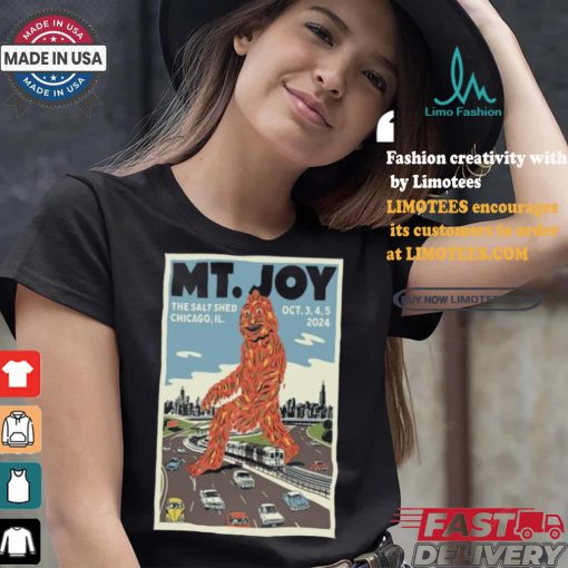 Official Mt. Joy The Salt Shed, Chicago, IL Oct 3 5, 2024 Poster Shirt