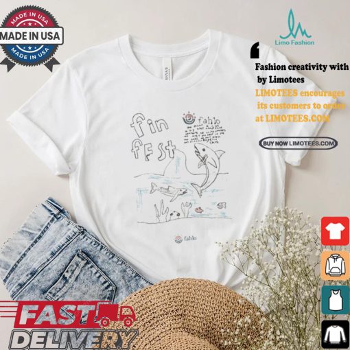 Official My Fahlo Fin Fest 2024 T Shirt