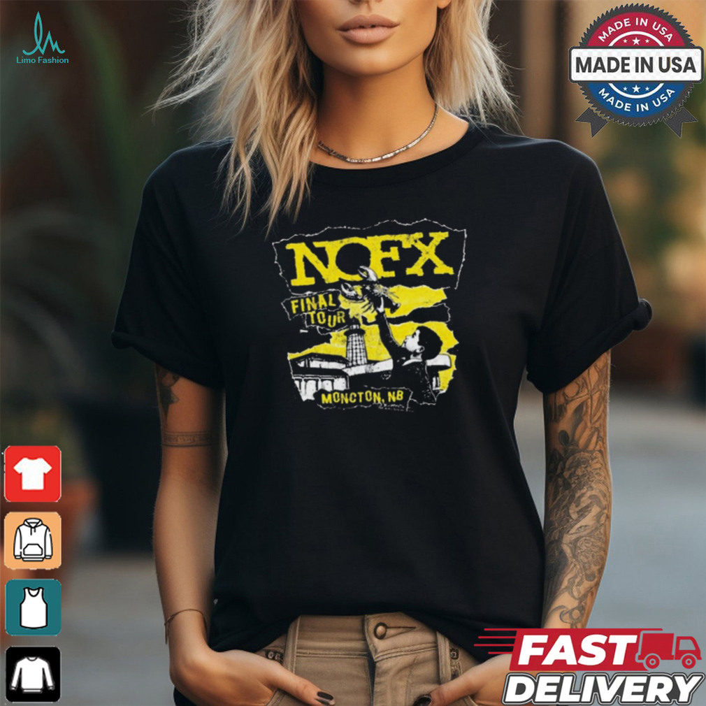 Official NOFX Canadian Final Tour Moncton NB Aug 28 29 2024 Vintage t shirt Official NOFX Canadian Final Tour Moncton NB Aug 28 29 2024 Vintage t shirt
