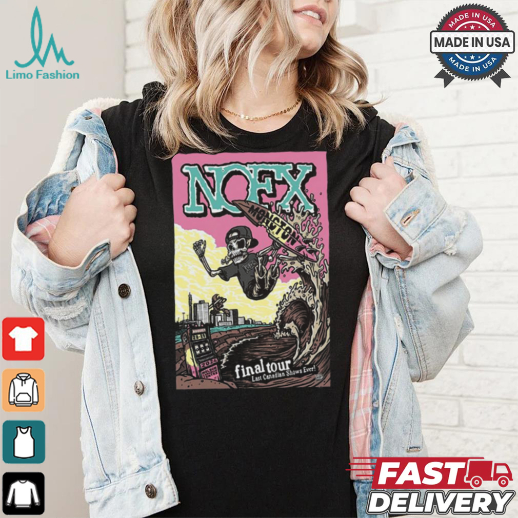 Official NOFX Hotel Casino New Brunswick In Moncton NB Aug 28 29 2024 Poster shirt Official NOFX Hotel Casino New Brunswick In Moncton NB Aug 28 29 2024 Poster shirt