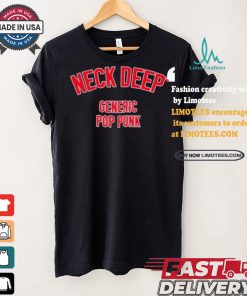 Official Neck deep generic pop punk T shirt