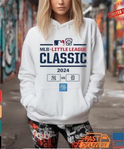 Official New York Yankees vs Detroit Tigers 2024 MLB Little League Classic Game Shirt