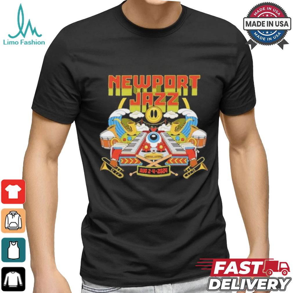 Official Newport Jazz 2024 T Shirt Official Newport Jazz 2024 T Shirt