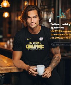 Official Nike USA Women’s Champions Gymnastics Olympics Champions Shirt