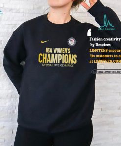 Official Nike USA Women’s Champions Gymnastics Olympics Champions Shirt
