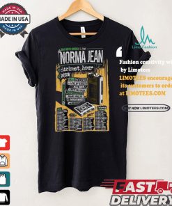 Official Norma Jean US + Canada Tour 2024 Poster Shirt