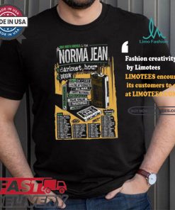 Official Norma Jean US + Canada Tour 2024 Poster Shirt