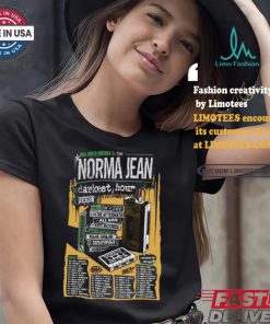 Official Norma Jean US + Canada Tour 2024 Poster Shirt