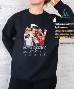 Official Novak Djokovic 2003 2024 GOAT Tennis Gold Medal Olympics Paris 2024 t shirt, hoodie, sweater, long sleeve and tank top Official Novak Djokovic 2003 2024 GOAT Tennis Gold Medal Olympics Paris 2024 t shirt