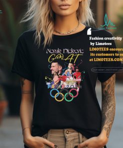 Official Novak Djokovic GOAT Tennis Gold Medal Olympics Paris 2024 signature t shirt