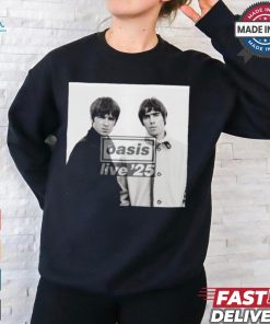 Official OASIS Live ’25 Heaton Park – Manchester Poster t shirt