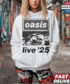 Official OASIS Live ’25 tour photos t shirt