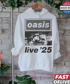 Official OASIS Live ’25 tour photos t shirt