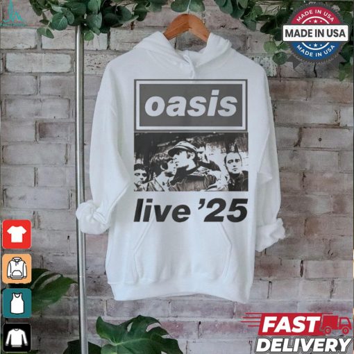 Official OASIS Live ’25 tour photos t shirt