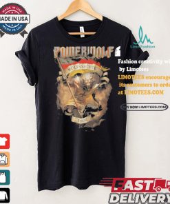 Official Oberhausen Powerwolf Wolfsnächte Tour 2024 shirt