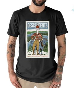Official Official August 10 2024 Pioneer Square Portland OR Descendents Poster Shirt