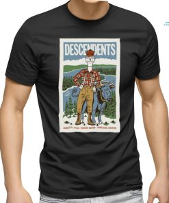 Official Official August 10 2024 Pioneer Square Portland OR Descendents Poster Shirt