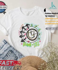 Official Official Blink 182 One More Time Smiley Sketch Shirt