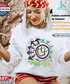Official Official Blink 182 One More Time Smiley Sketch Shirt