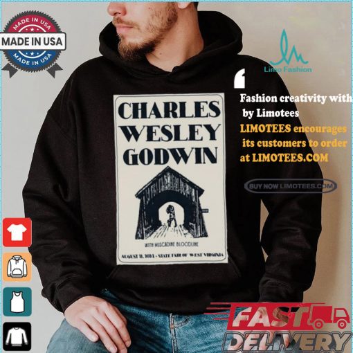 Official Official Charles Wesley Godwin Lewisburg WV August 11 2024 Poster Shirt