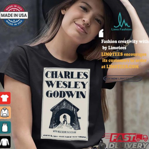 Official Official Charles Wesley Godwin Lewisburg WV August 11 2024 Poster Shirt