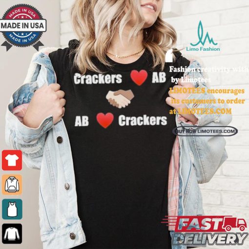 Official Official Crackers Love Ab Ab Love Crackers Shirt