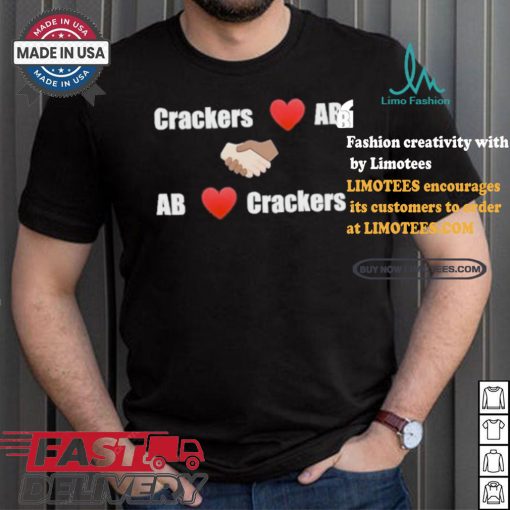 Official Official Crackers Love Ab Ab Love Crackers Shirt