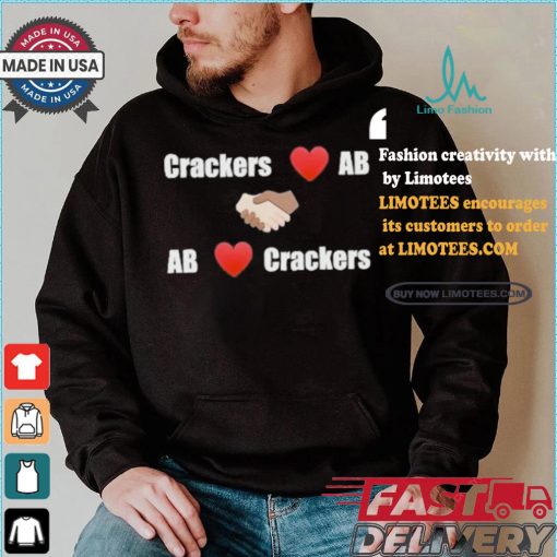 Official Official Crackers Love Ab Ab Love Crackers Shirt