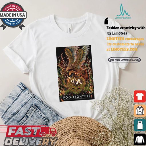 Official Official Foo Fighters August 11 2024 BMO Stadium In Los Angeles CA Poster Shirt