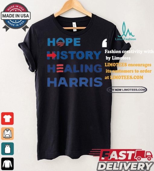 Official Official Johnny Palmadessa Hope History Healing Harris Shirt