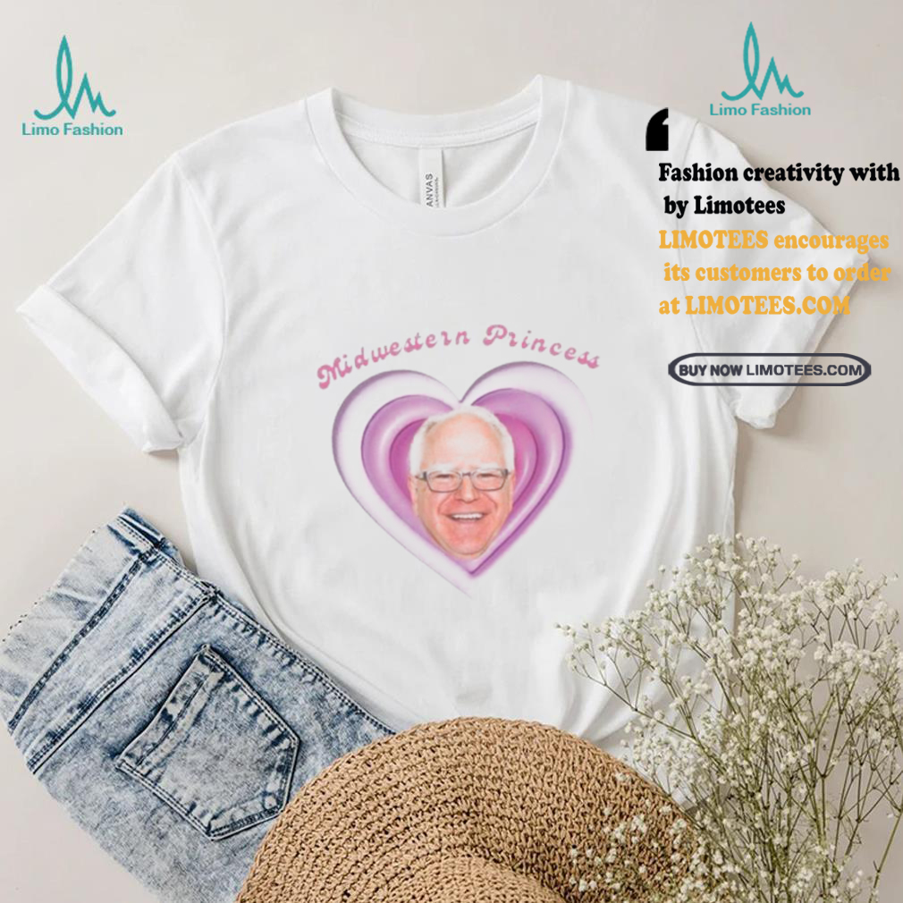 Official Official Midwestern Princess Harris Walz Heart Love Shirt Official Official Midwestern Princess Harris Walz Heart Love Shirt