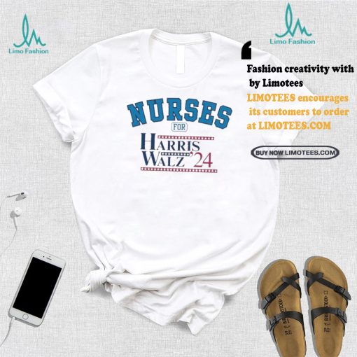 Official Official Nurses For Harris Walz 24 Shirt