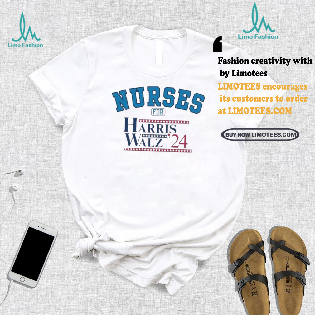 Official Official Nurses For Harris Walz 24 Shirt Official Official Nurses For Harris Walz 24 Shirt