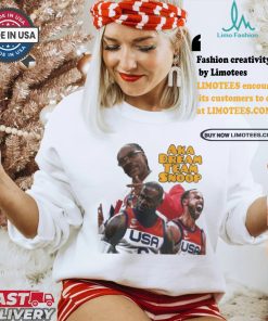 Official Official Snoop Dogg LeBron James And Stephen Curry Aka Dream Team Snoop Paris 2024 Shirt