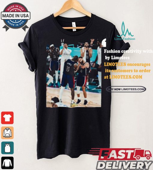 Official Official Steph Curry, Lebron James Night Night Olympic Paris 2024 Shirt