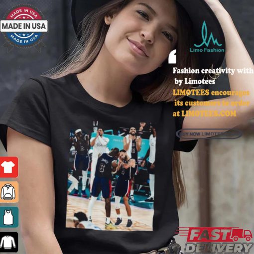 Official Official Steph Curry, Lebron James Night Night Olympic Paris 2024 Shirt