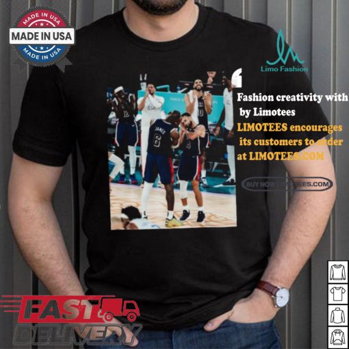 Official Official Steph Curry, Lebron James Night Night Olympic Paris 2024 Shirt
