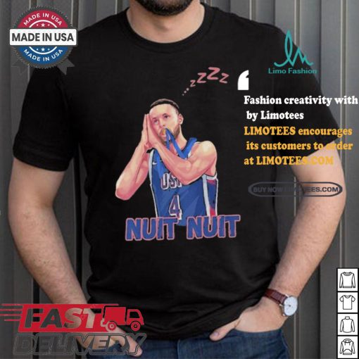 Official Official Steph nuit nuit Curry graphic Shirt