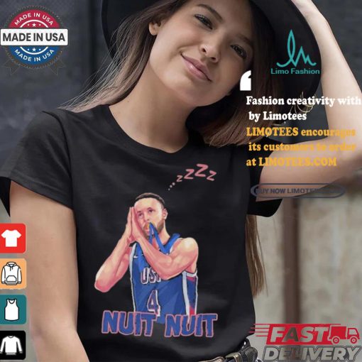 Official Official Steph nuit nuit Curry graphic Shirt