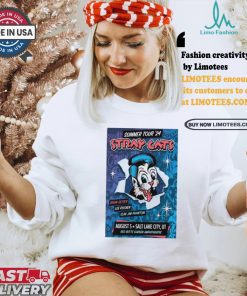 Official Official Summer Tour 2024 Stray Cats August 5 Salt Lake City, UT Poster Shirt