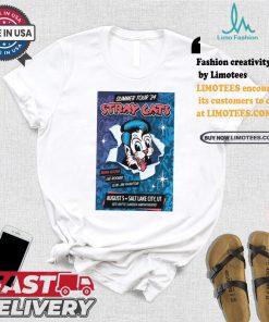 Official Official Summer Tour 2024 Stray Cats August 5 Salt Lake City, UT Poster Shirt