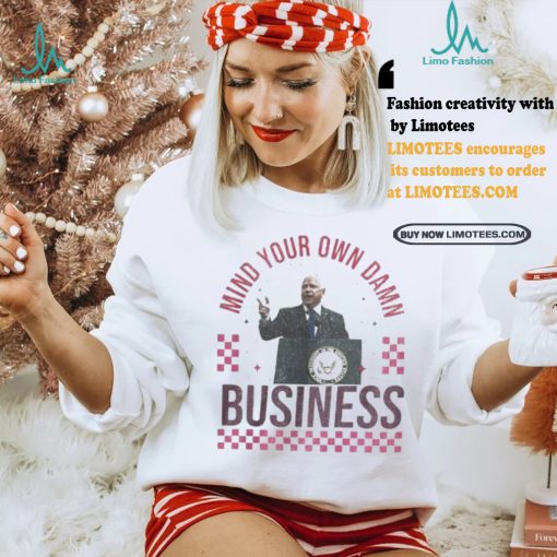 Official Official Tampon Tim Walz Mind Your Own Damn Business Shirt
