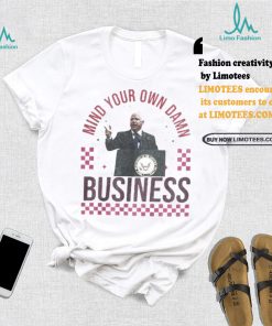 Official Official Tampon Tim Walz Mind Your Own Damn Business Shirt
