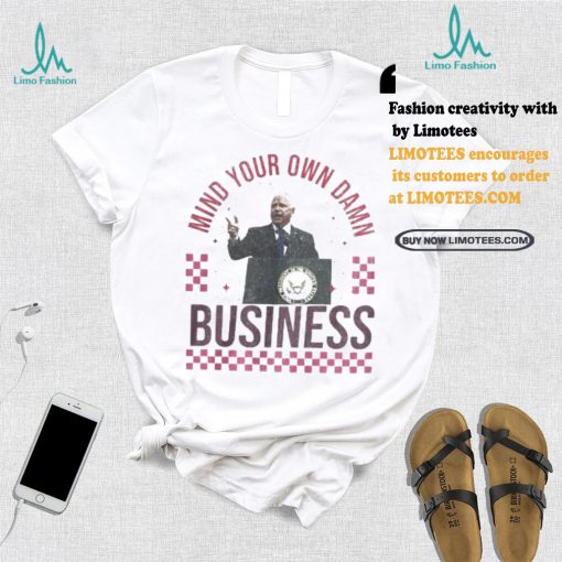 Official Official Tampon Tim Walz Mind Your Own Damn Business Shirt